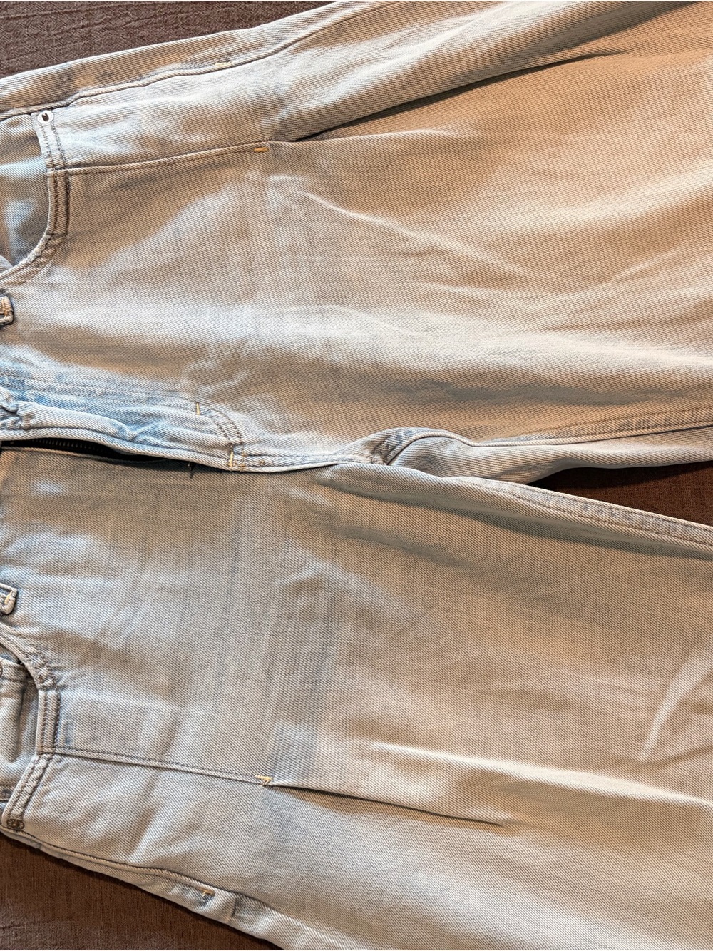 Lucky Brand Light Wash Wide Leg Palazzo Women’s Jeans -26 - Picture 10 of 15